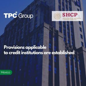 Provisions applicable to credit institutions are established