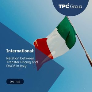 Relation between Transfer Pricing and DAC6 in Italy