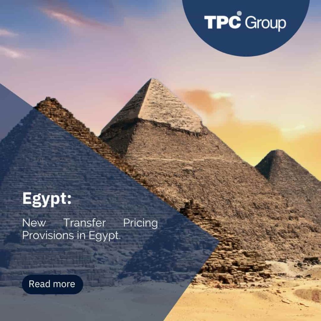 New Transfer Pricing Provisions in Egypt