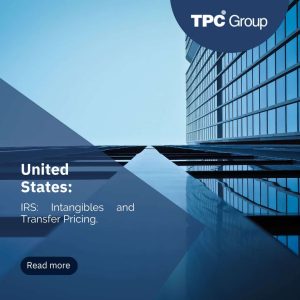 IRS: Intangibles and Transfer Pricing