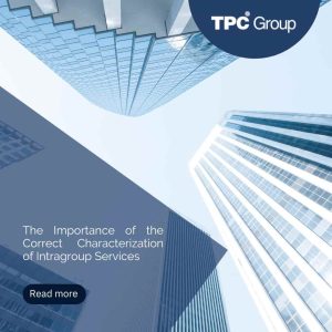 The Importance of the Correct Characterization of Intragroup Services