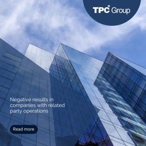 Negative results in companies with related party operations