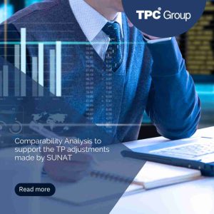 Comparability Analysis to support the TP adjustments made by SUNAT