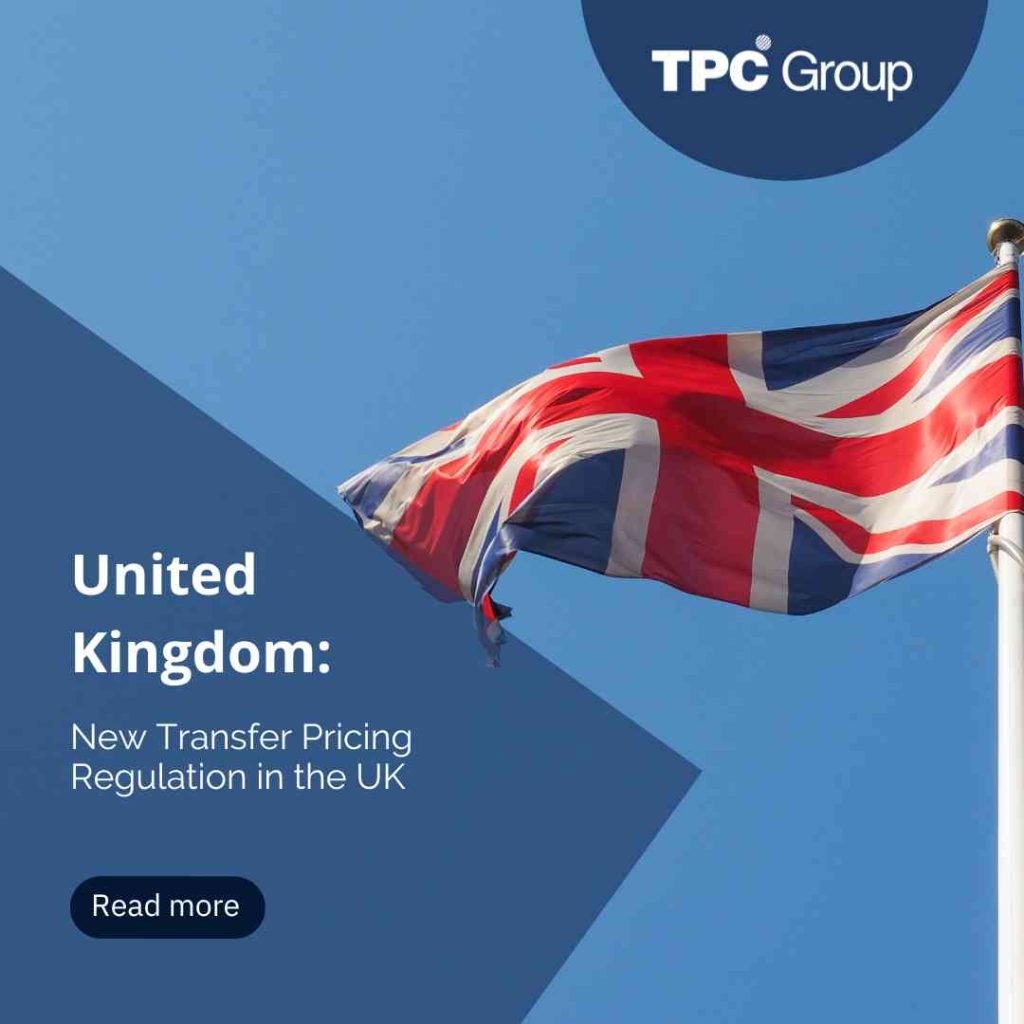 New Transfer Pricing Regulation in the UK