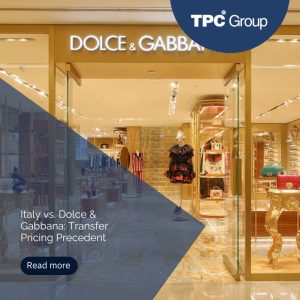 Italy vs. Dolce & Gabbana: Transfer Pricing Precedent