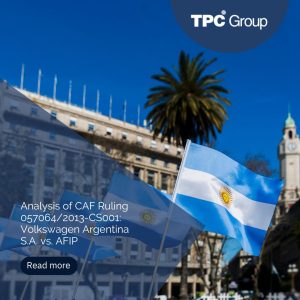 Analysis of CAF Ruling 057064/2013-CS001: Volkswagen Argentina S.A. vs. AFIP