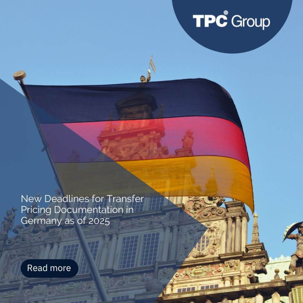 New Deadlines for Transfer Pricing Documentation in Germany as of 2025