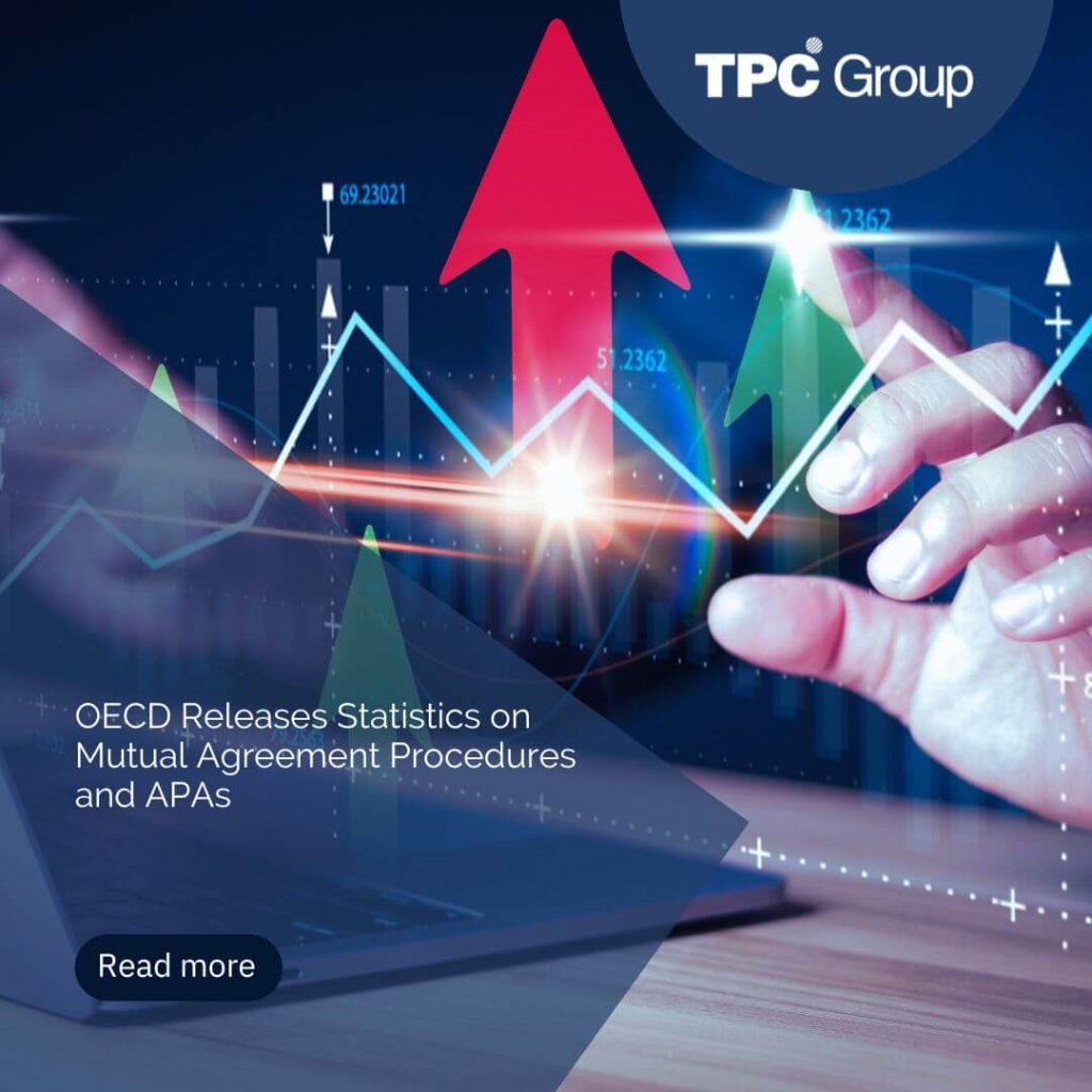 OECD Releases Statistics on Mutual Agreement Procedures and APAs