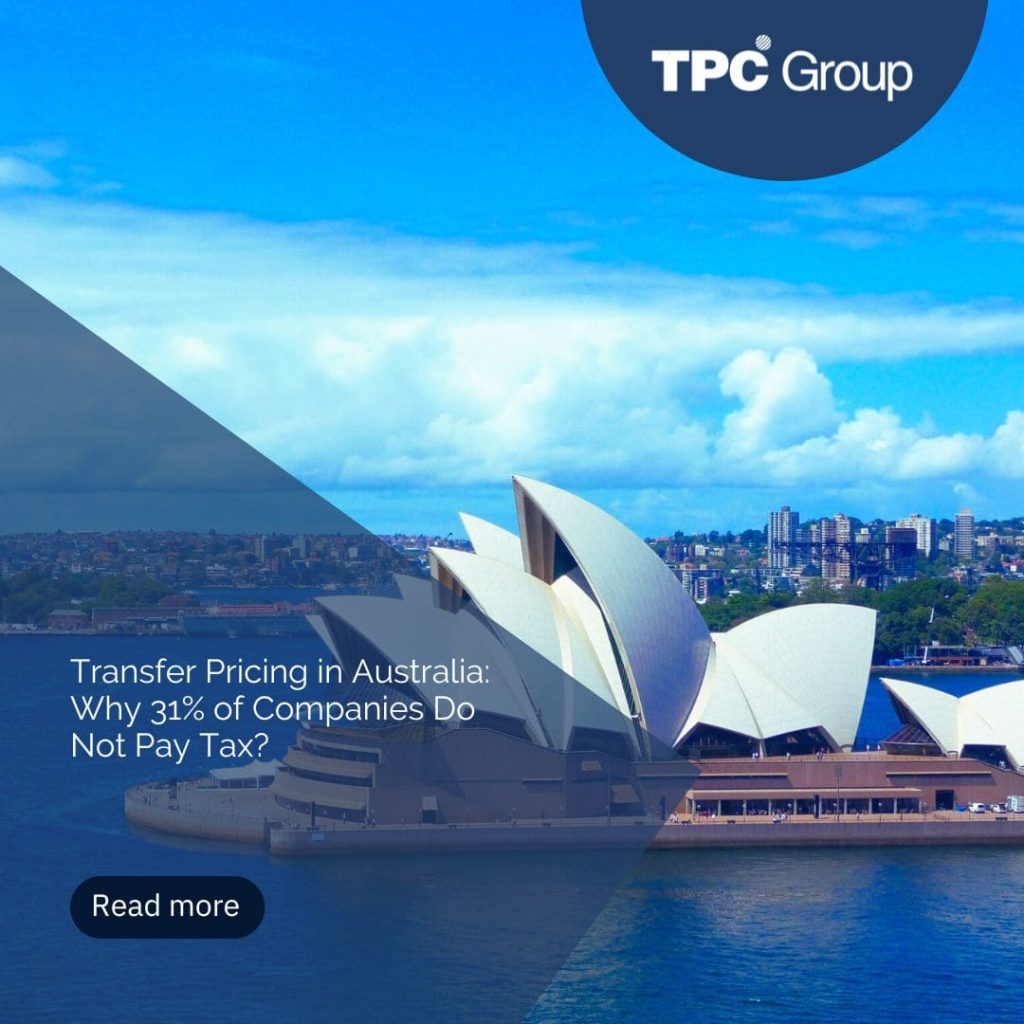 Transfer Pricing in Australia: Why 31% of Companies Do Not Pay Tax?