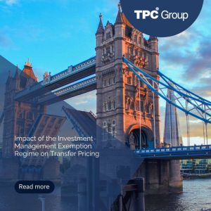 Impact of the Investment Management Exemption Regime on Transfer Pricing