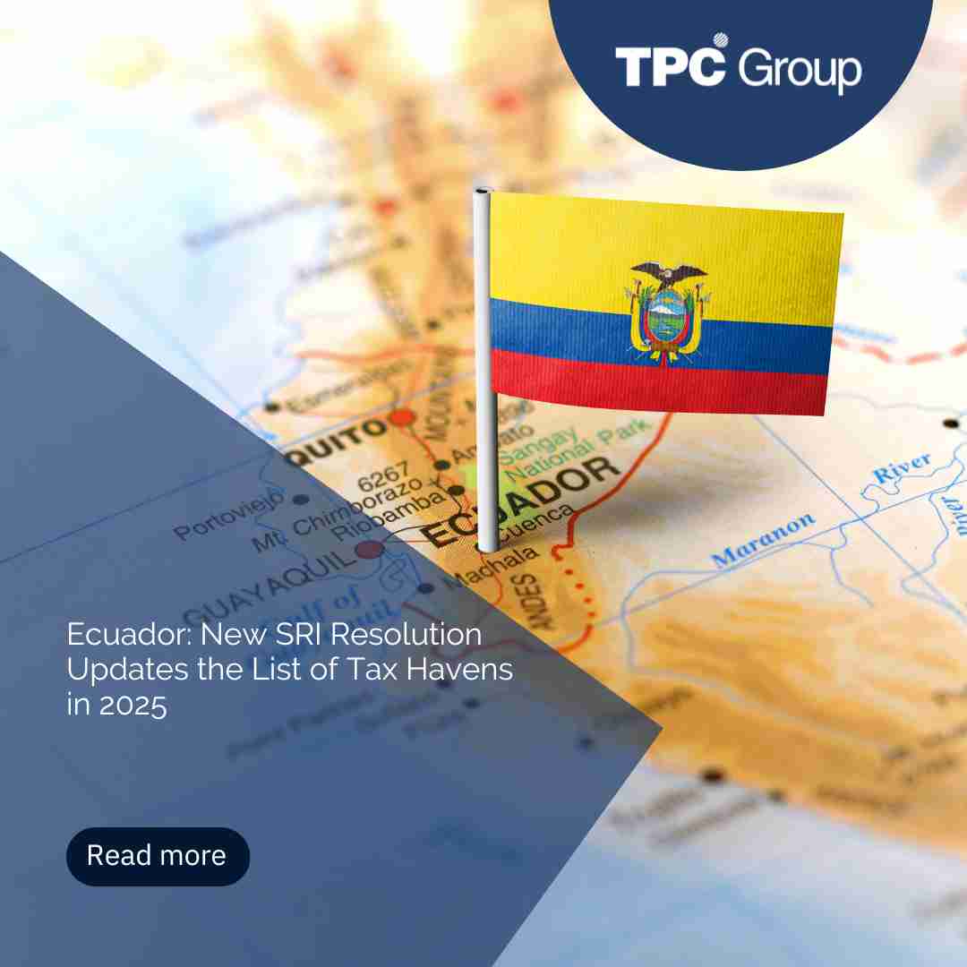 Ecuador: SRI Updates List of Tax Havens - TPC Group