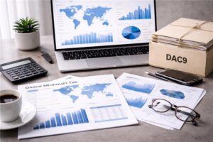 Implementation of DAC9 global minimum tax
