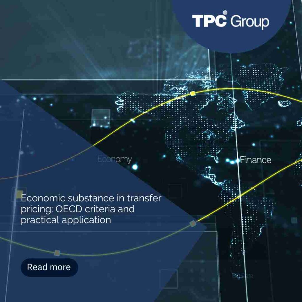 Economic substance in transfer pricing: OECD criteria and practical application