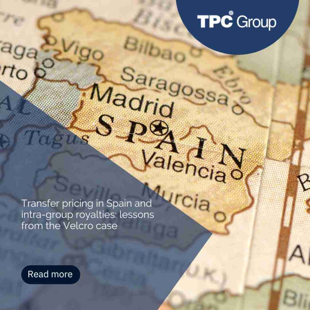 Transfer pricing in Spain and intra-group royalties: lessons from the Velcro case