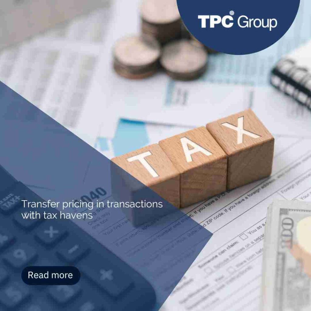 Transfer pricing in transactions with tax havens