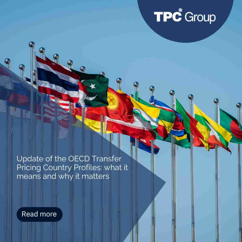 Update of the OECD Transfer Pricing Country Profiles: what it means and why it matters