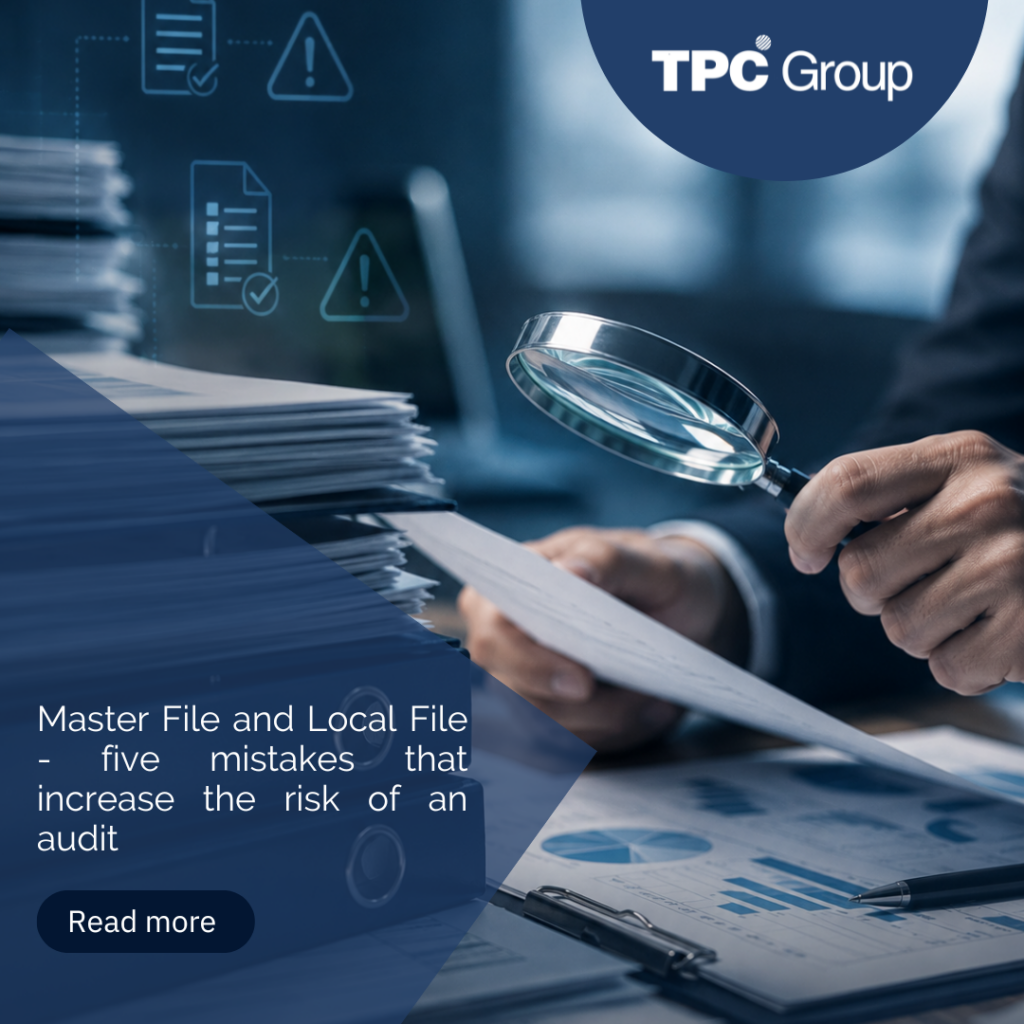 Master File and Local File - Five Mistakes That Increase the Risk of an Audit