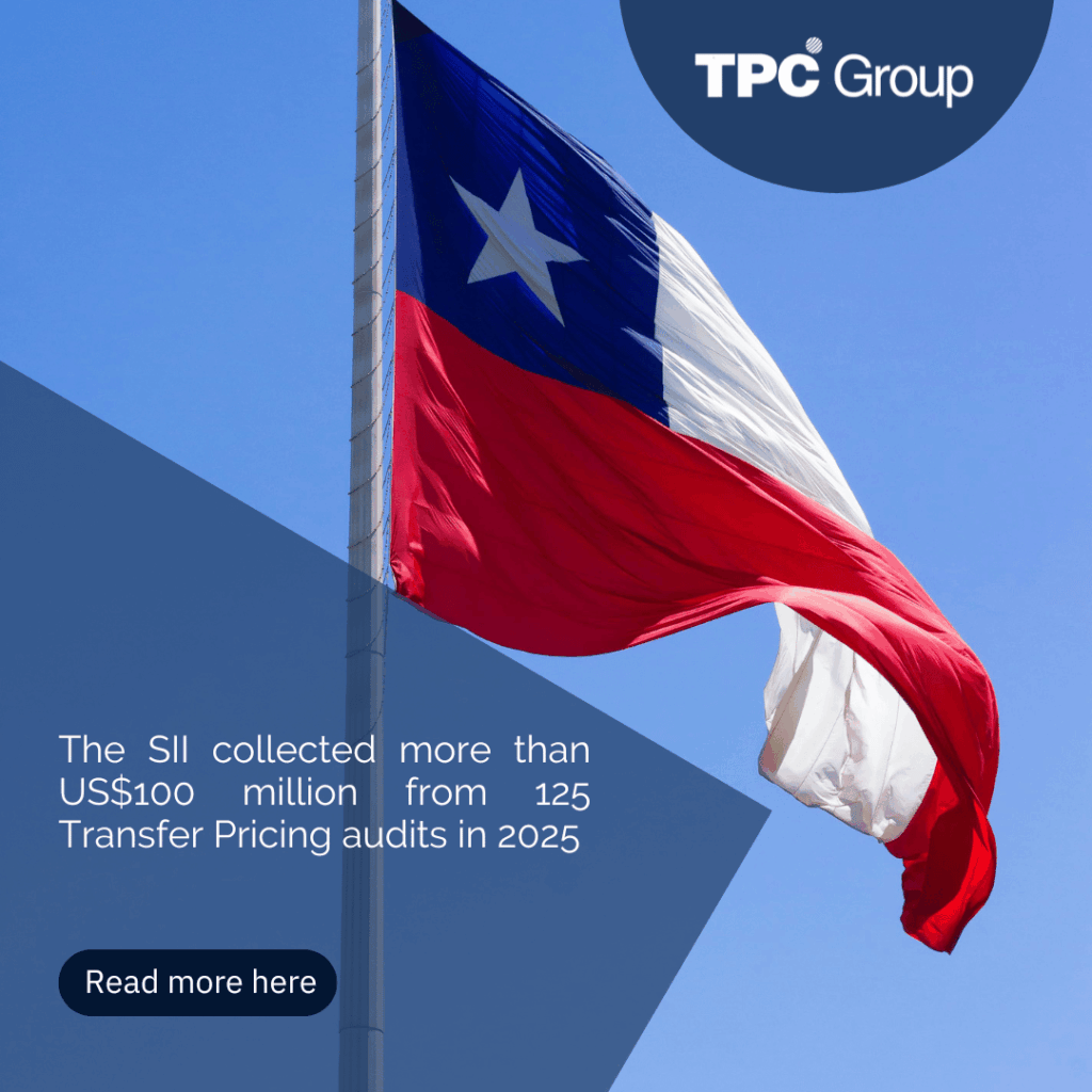 The SII collected more than US$100 million from 125 Transfer Pricing audits in 2025
