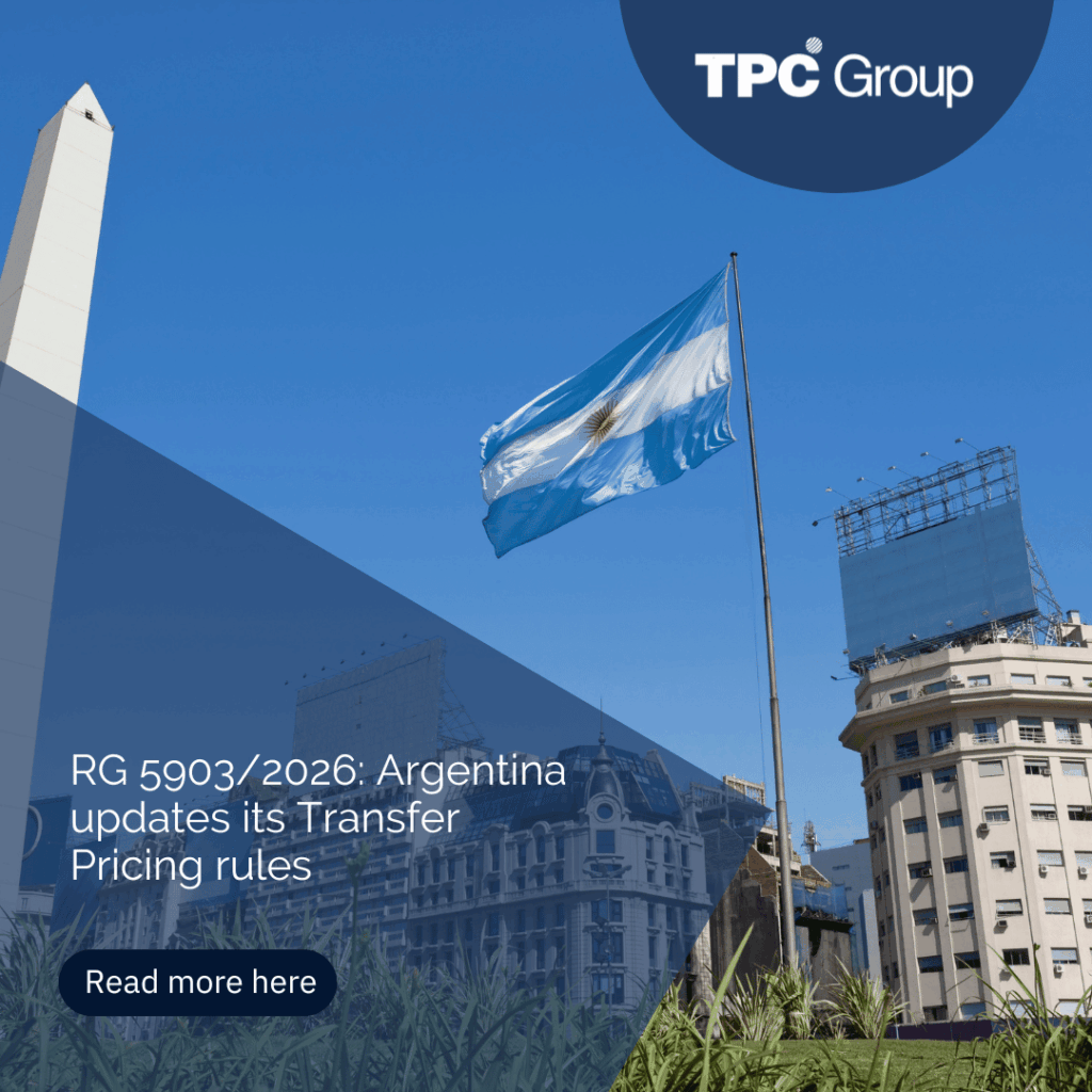 RG 5903/2026: Argentina updates its Transfer Pricing rules